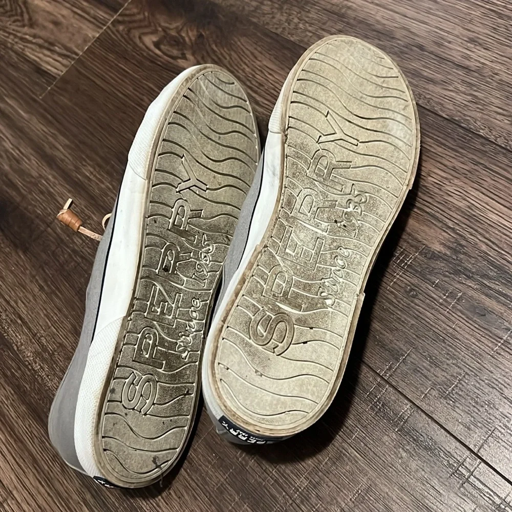 Sperry Memory Foam Gray Top Sider - Picture 9 of 9
